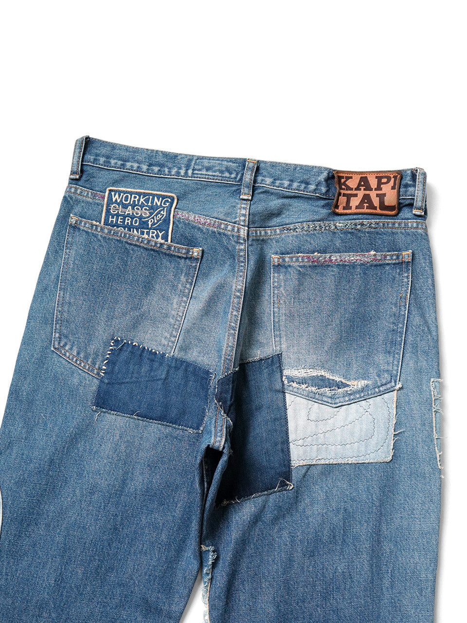 Kapital 14oz Denim 5P Rat Flare Pants (Crazy Dixie Remake)
