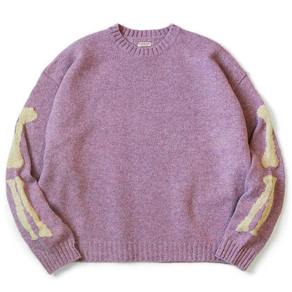 Kapital 5G Wool Bone Crew Sweater