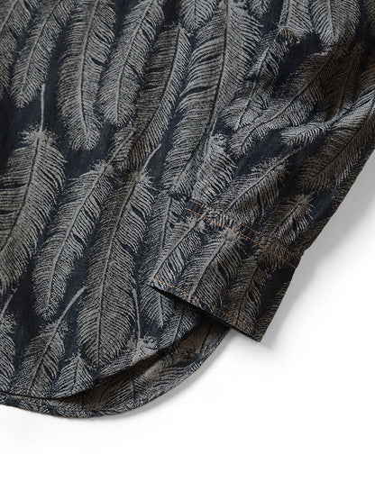 Kapital 5oz Magpie Denim Husky Western Shirt