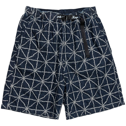 Kapital Denim Folk-Dojo Embroidered Easy Shorts