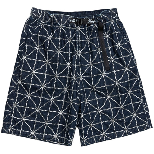 Kapital Denim Folk-Dojo Embroidered Easy Shorts