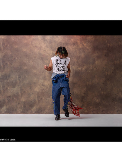 Kapital Jersey Sleeveless Big Tee (Marley Talkin' Blues)
