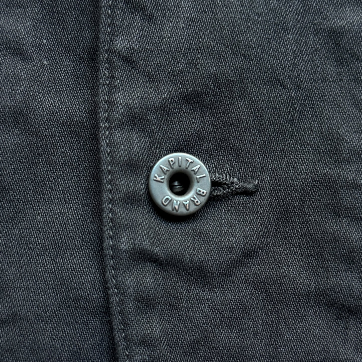 Kapital Black Denim Cactus Coverall