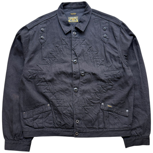 Kapital Black x Black Denim Santo Domingo Jacket