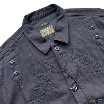 Kapital Black x Black Denim Santo Domingo Jacket