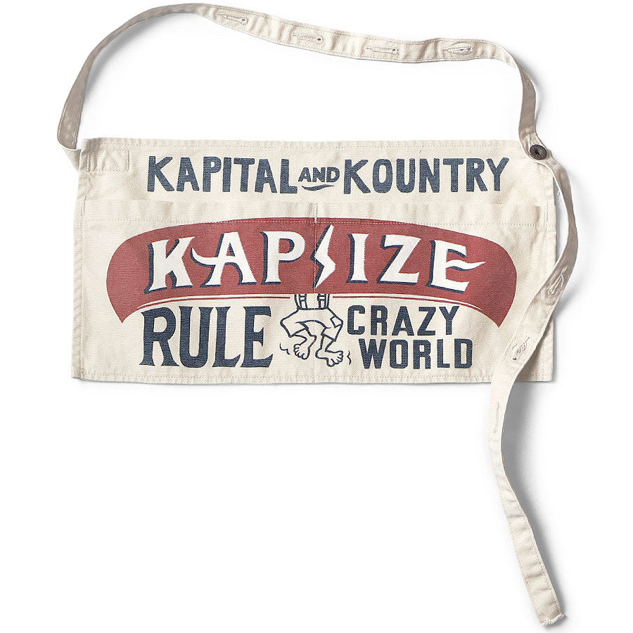 Kapital Canvas Short Apron (Kapsize Rule)