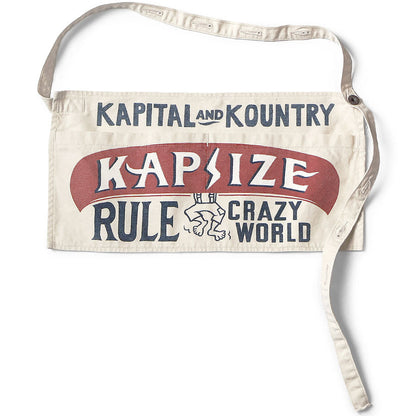 Kapital Canvas Short Apron (Kapsize Rule)