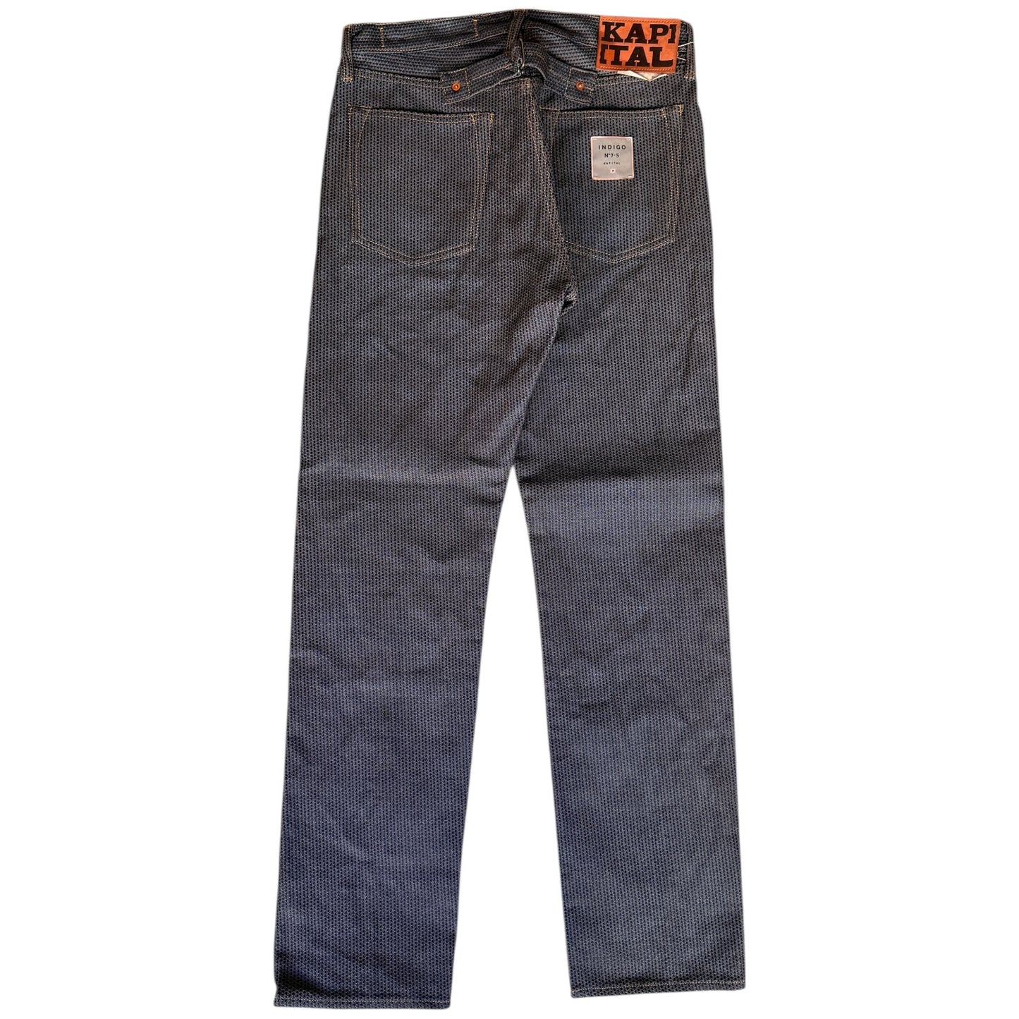 Kapital Century Denim 5P Monkey Cisco No. 7 (Sumi) (Persimmon Dyed)