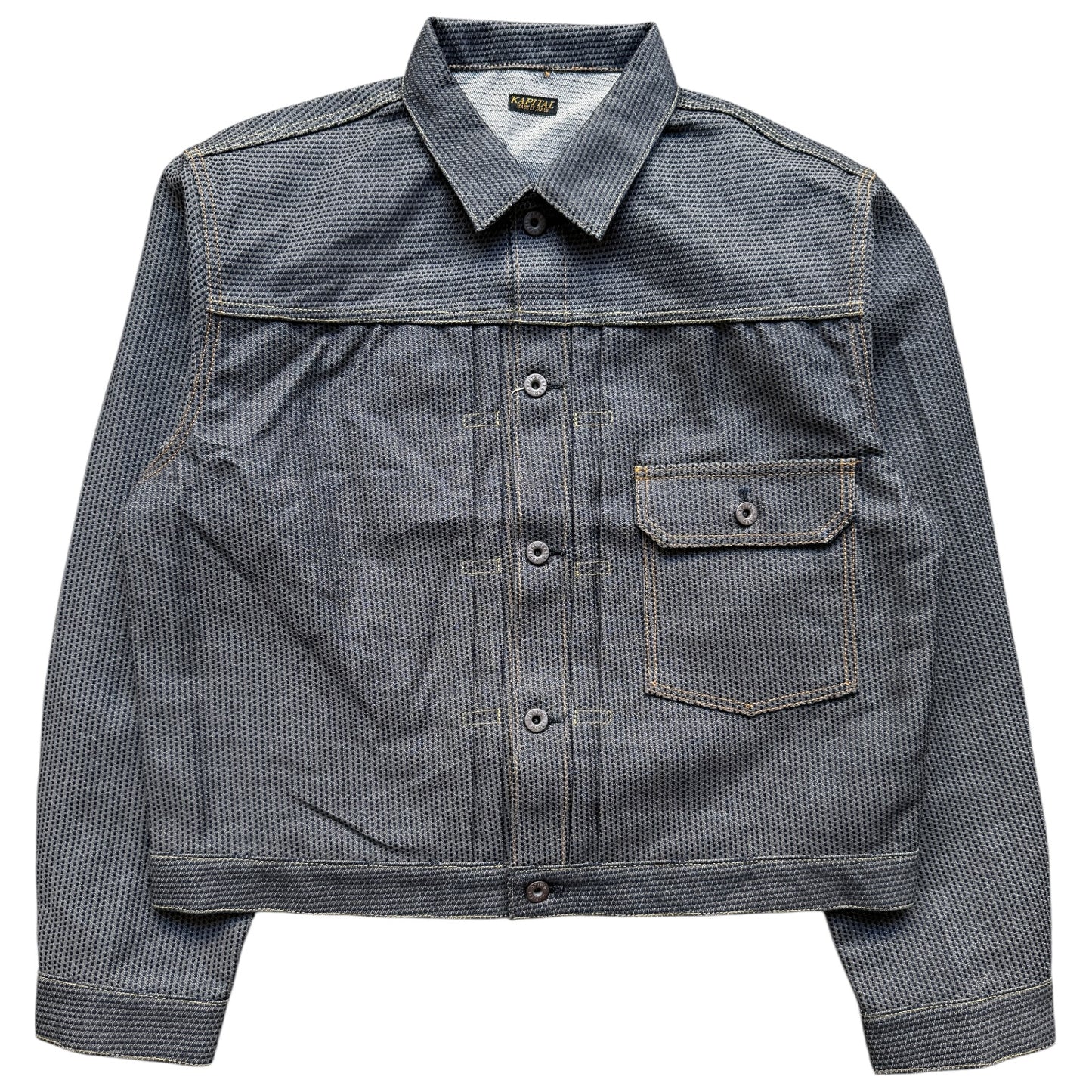 Kapital Century Denim No. 7+S Type 1 Jacket (Sumi)