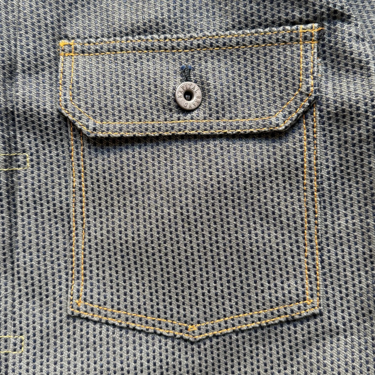 Kapital Century Denim No. 7+S Type 1 Jacket (Sumi)