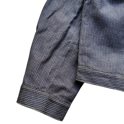 Kapital Century Denim No. 7+S Type 1 Jacket (Sumi) (Persimmon Dyed)