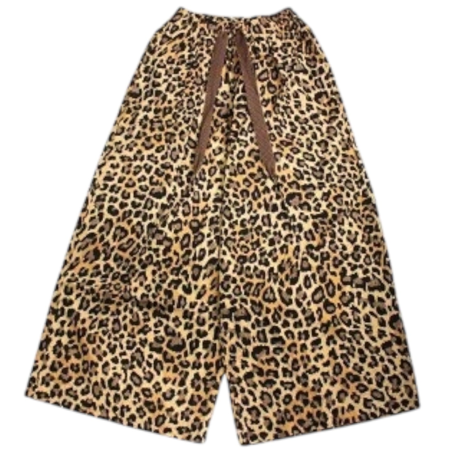 Kapital Combed Burberry Leopard Print Rude Baggy Pants
