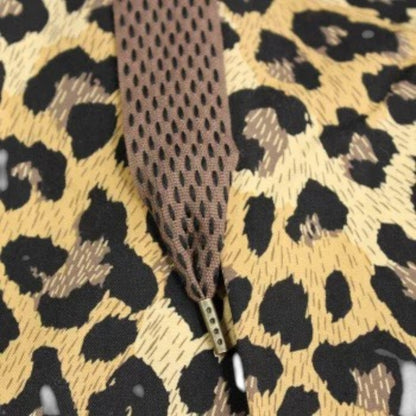 Kapital Combed Burberry Leopard Print Rude Baggy Pants