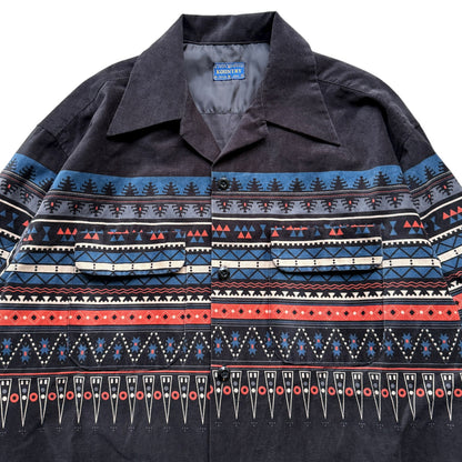 Kapital Corduroy Boat Shirt (Towncraft Tribe Pattern)