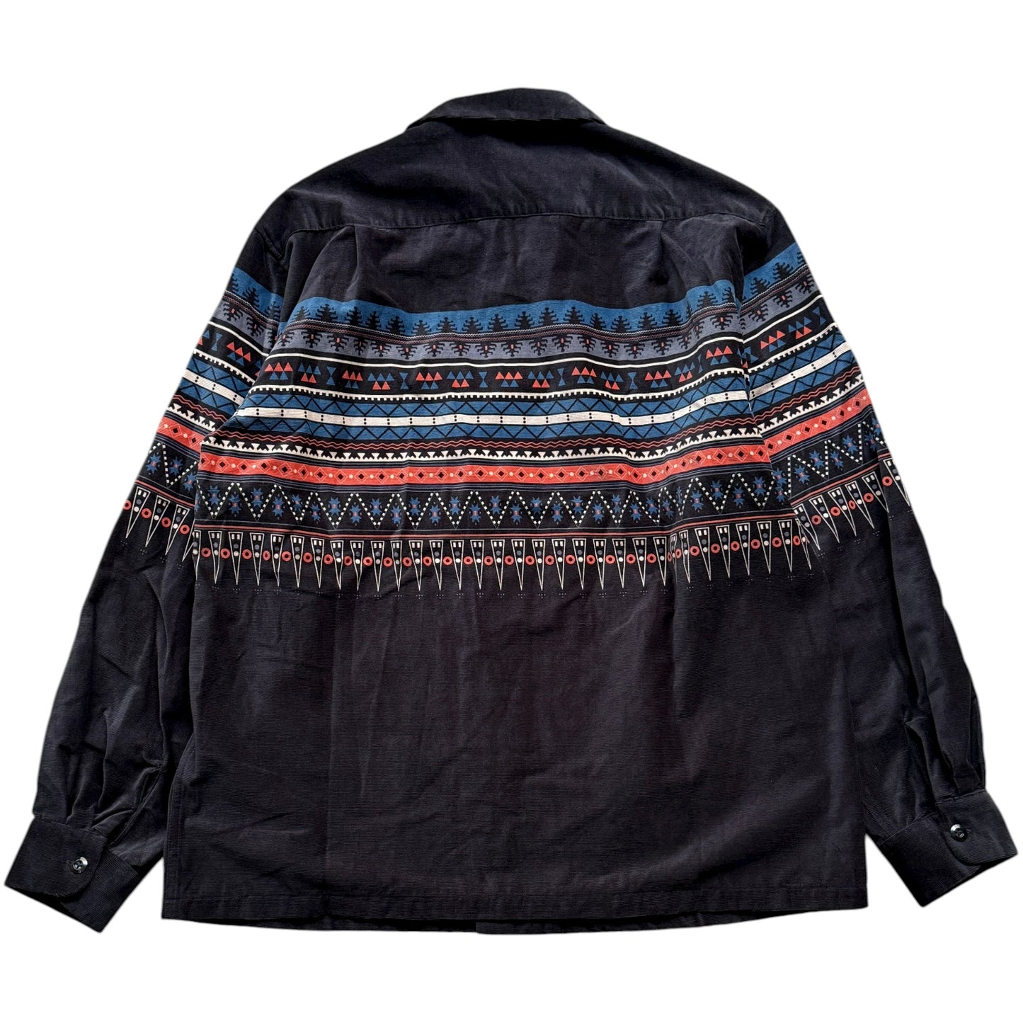 Kapital Corduroy Boat Shirt (Towncraft Tribe Pattern)