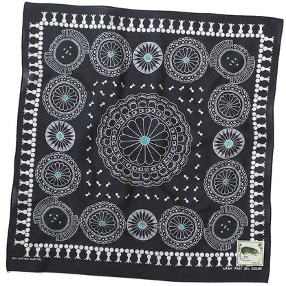 Kapital Fastcolor Selvedge Bandana (Concho)