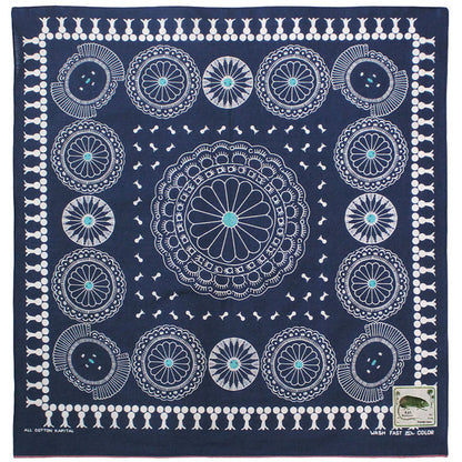 Kapital Fastcolor Selvedge Bandana (Concho)