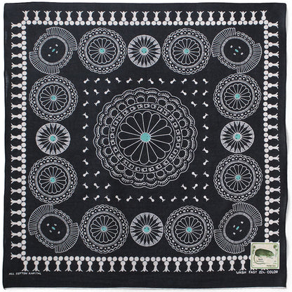 Kapital Fastcolor Selvedge Bandana (Concho)