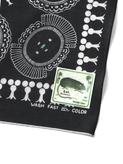 Kapital Fastcolor Selvedge Bandana (Concho)