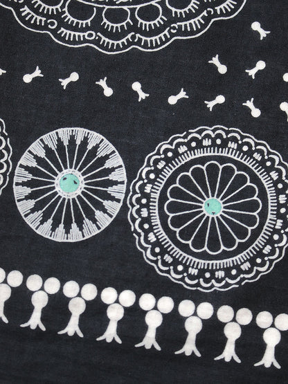 Kapital Fastcolor Selvedge Bandana (Concho)
