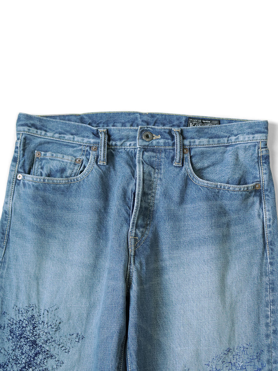 Kapital 14oz Denim 5P Monkey Cisco (3 Year Processing)