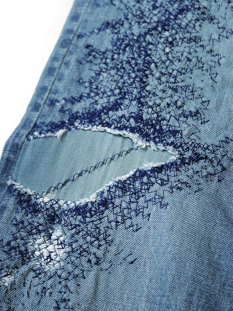 Kapital 14oz Denim 5P Monkey Cisco (3 Year Processing)