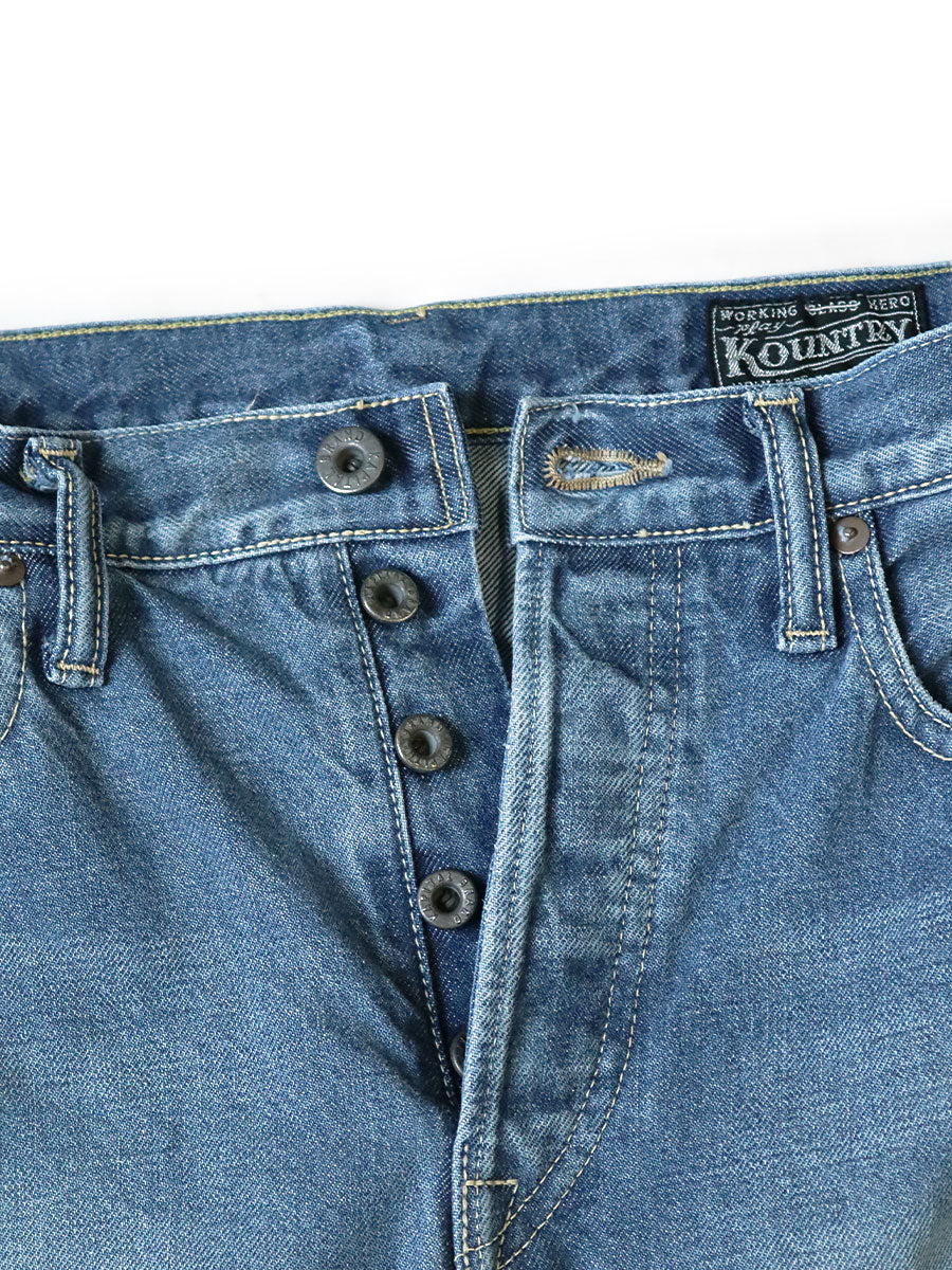 Kapital 14oz Denim 5P Monkey Cisco (3 Year Processing)