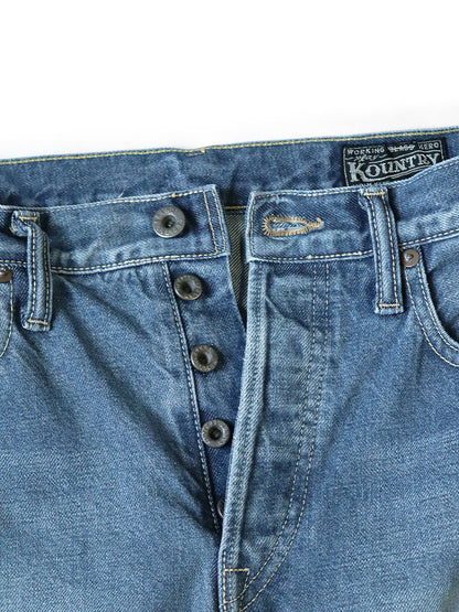 Kapital 14oz Denim 5P Monkey Cisco (3 Year Processing)