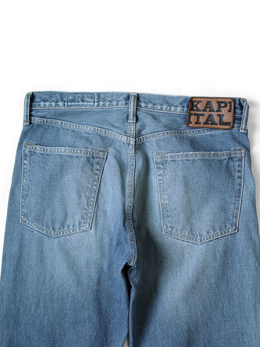 Kapital 14oz Denim 5P Monkey Cisco (3 Year Processing)