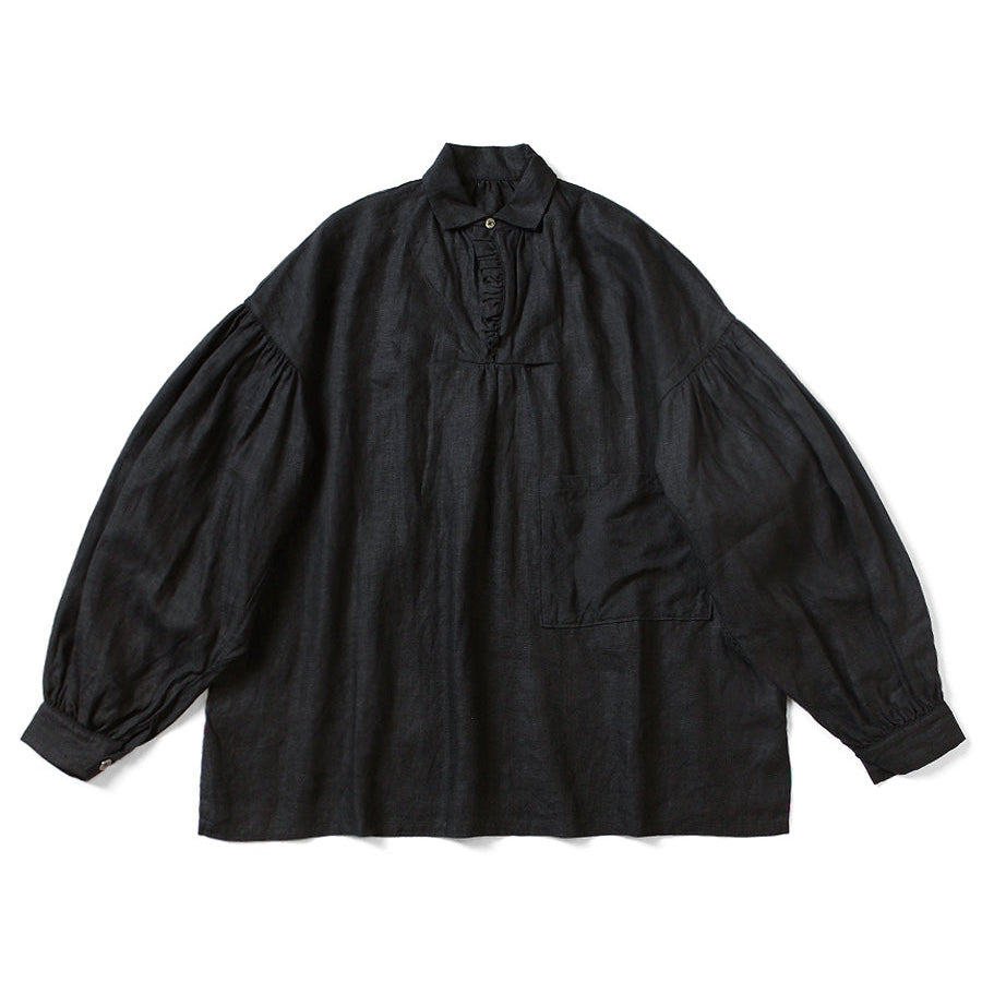 Kapital Linen Canvas Frill Gypsy Blouse