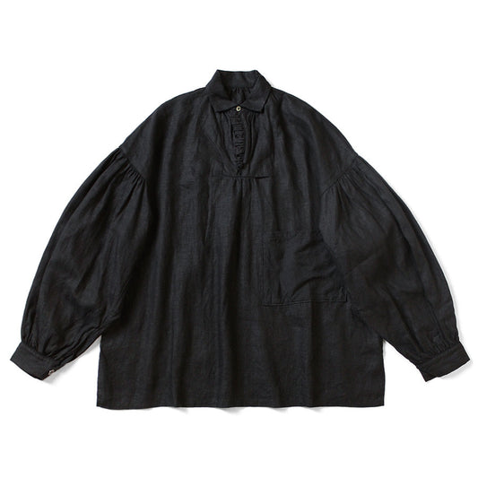 Kapital Linen Canvas Frill Gypsy Blouse