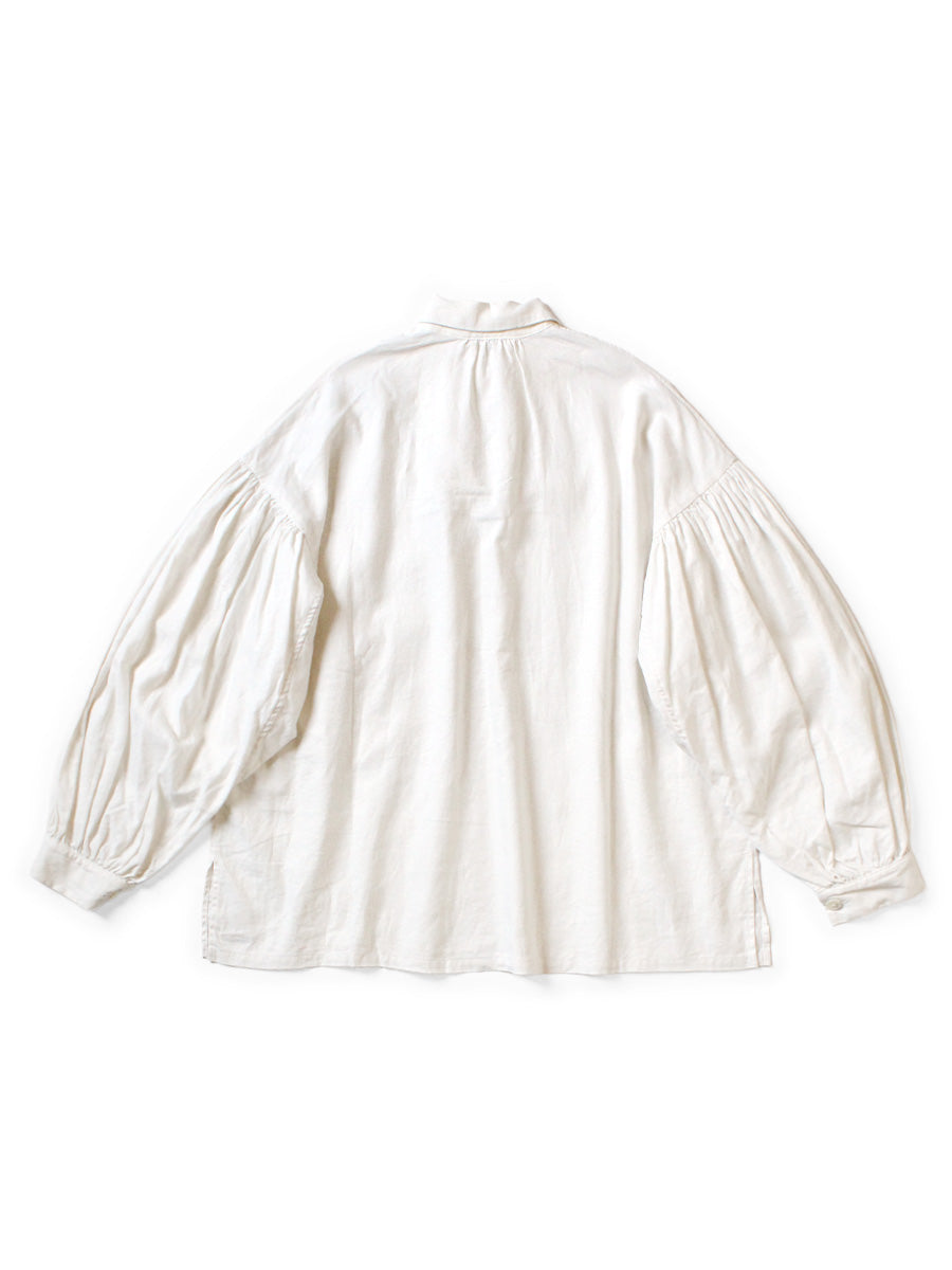 Kapital Linen Canvas Frill Gypsy Blouse