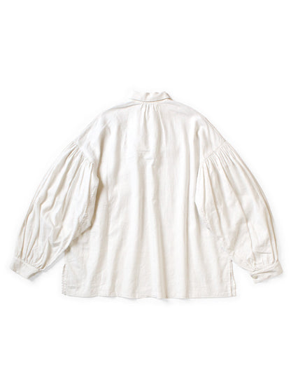 Kapital Linen Canvas Frill Gypsy Blouse