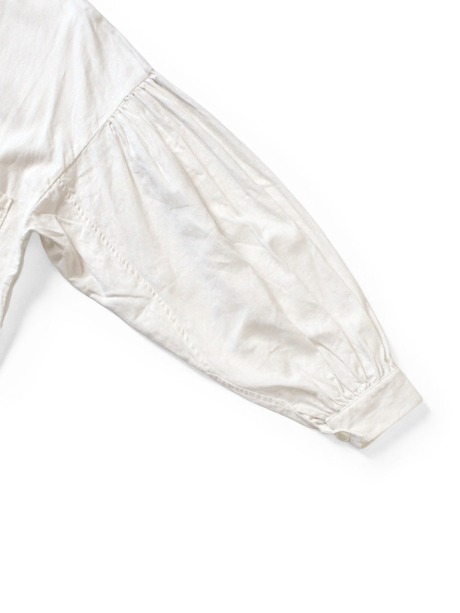 Kapital Linen Canvas Frill Gypsy Blouse