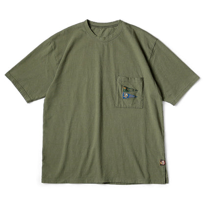 Kapital Jersey Pennant T-shirt (3 Flags)