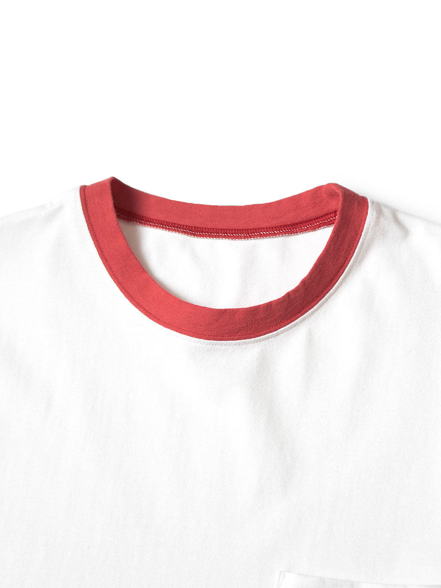 Kapital Jersey Pennant Ringer T-Shirt (4 Flags)