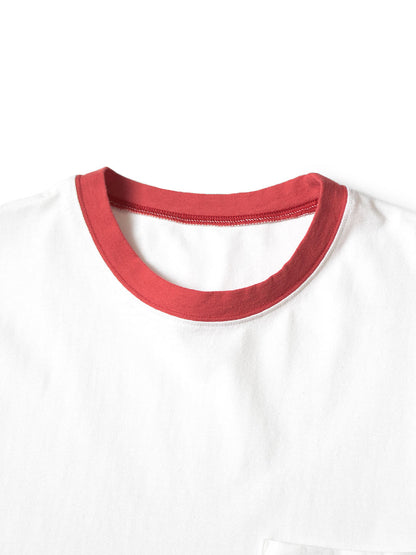 Kapital Jersey Pennant Ringer T-Shirt (4 Flags)