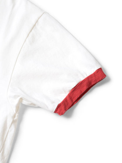 Kapital Jersey Pennant Ringer T-Shirt (4 Flags)