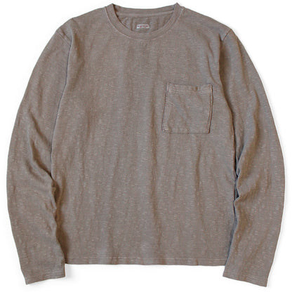 Kapital Amuse Knit Pocket Long Sleeve T-Shirt