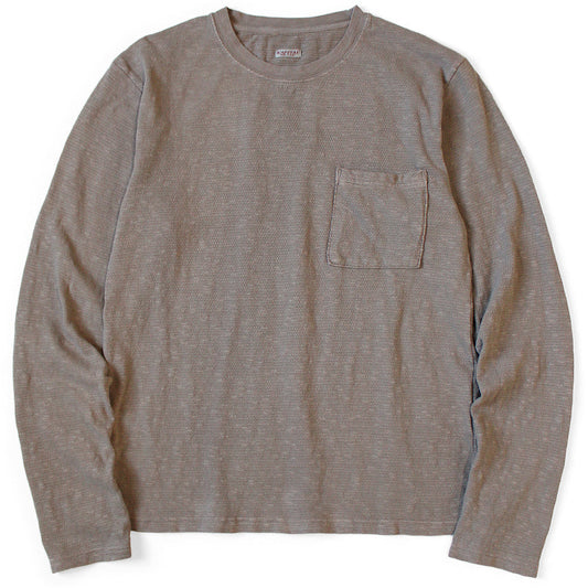 Kapital Amuse Knit Pocket Long Sleeve T-Shirt