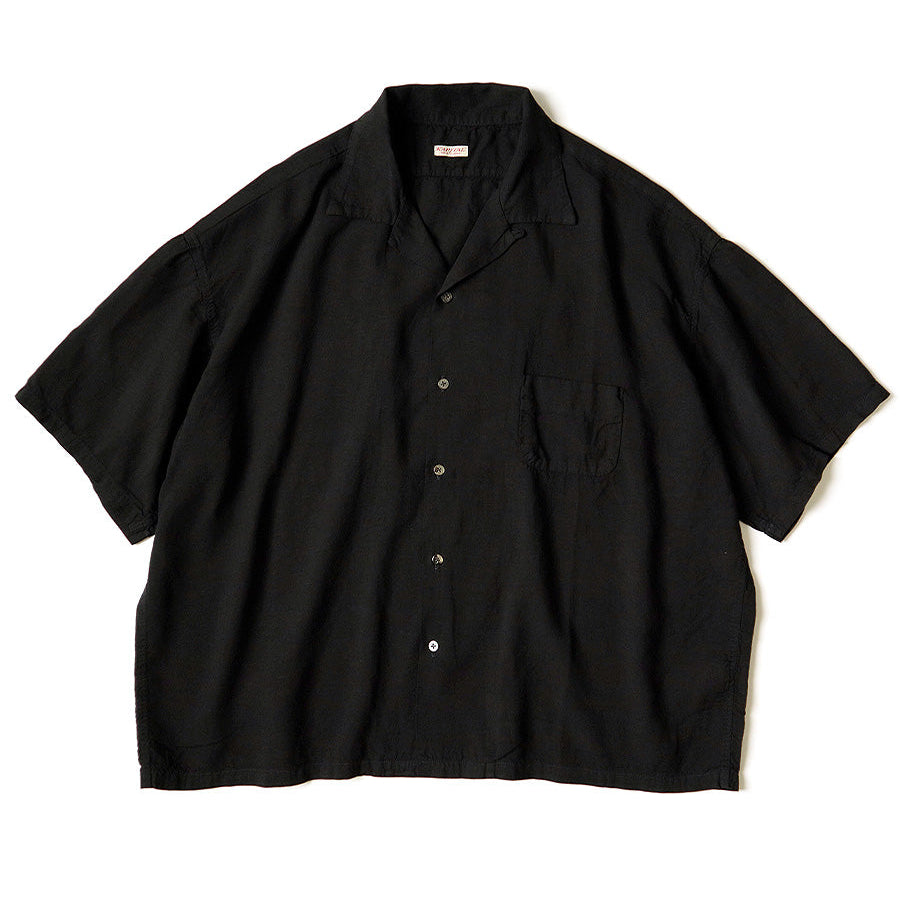 Kapital Soft Linen Open Collar Big Shirt