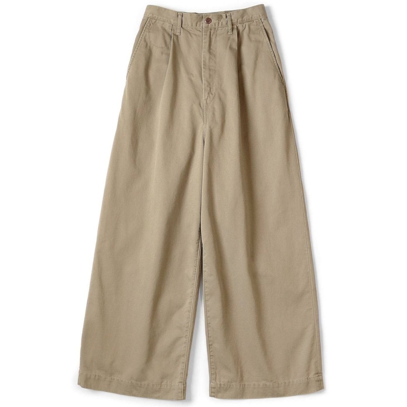 Kapital Chino High-Waisted Baggy Pants