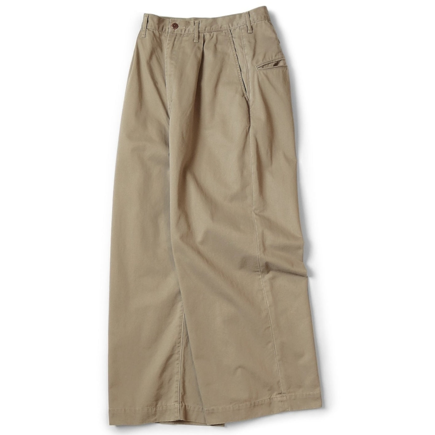 Kapital Chino High-Waisted Baggy Pants