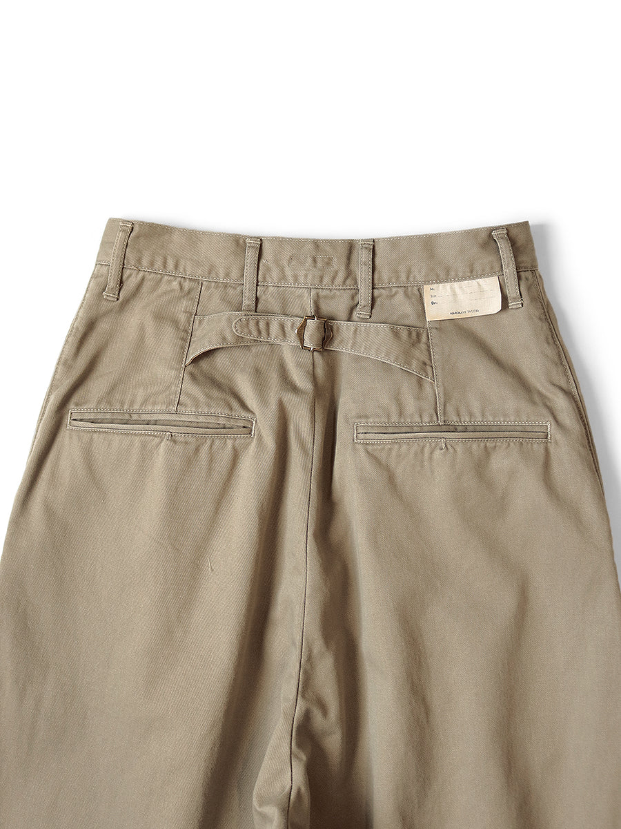 Kapital Chino High-Waisted Baggy Pants