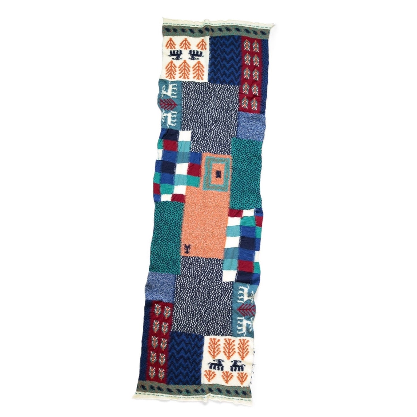 Kapital Felted Wool Village Gabbeh Scarf
