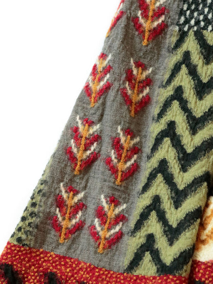 Kapital Felted Wool Village Gabbeh Scarf