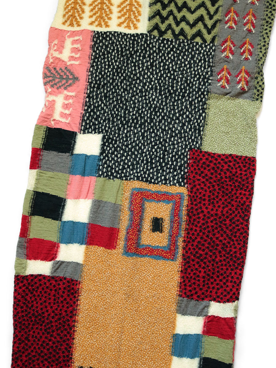 Kapital Felted Wool Village Gabbeh Scarf