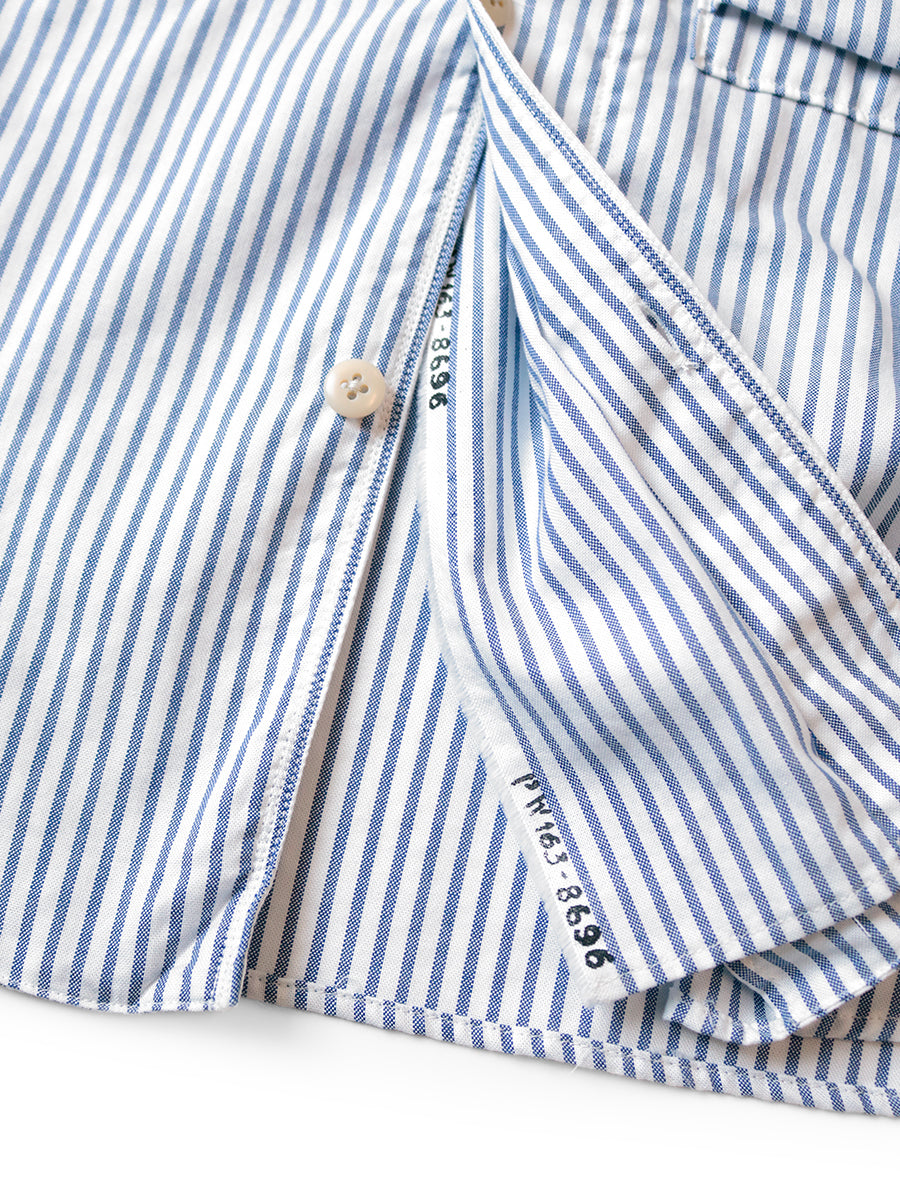 Kapital Oxford Stripe Anorak Shirt