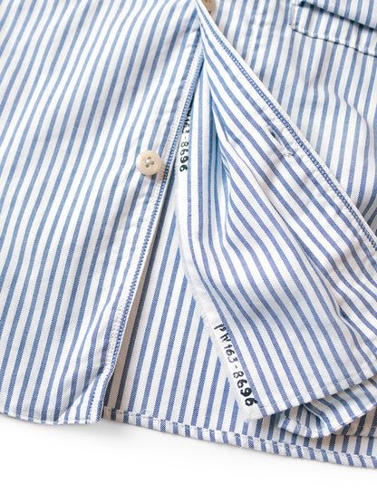 Kapital Oxford Stripe Anorak Shirt