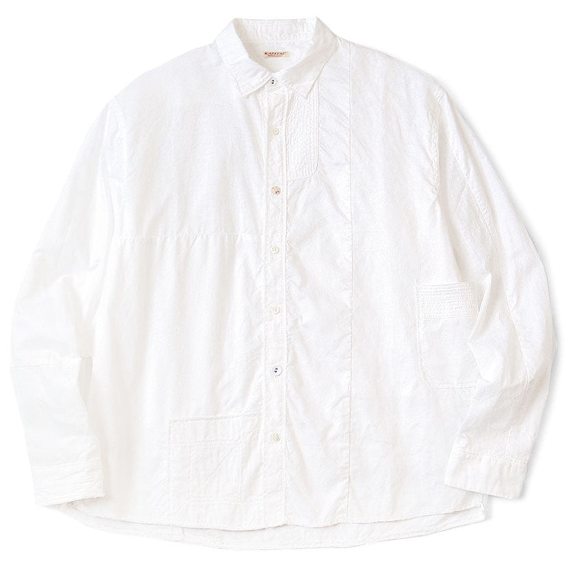 Kapital Cotton & Linen Patchwork Kathmandu Shirt